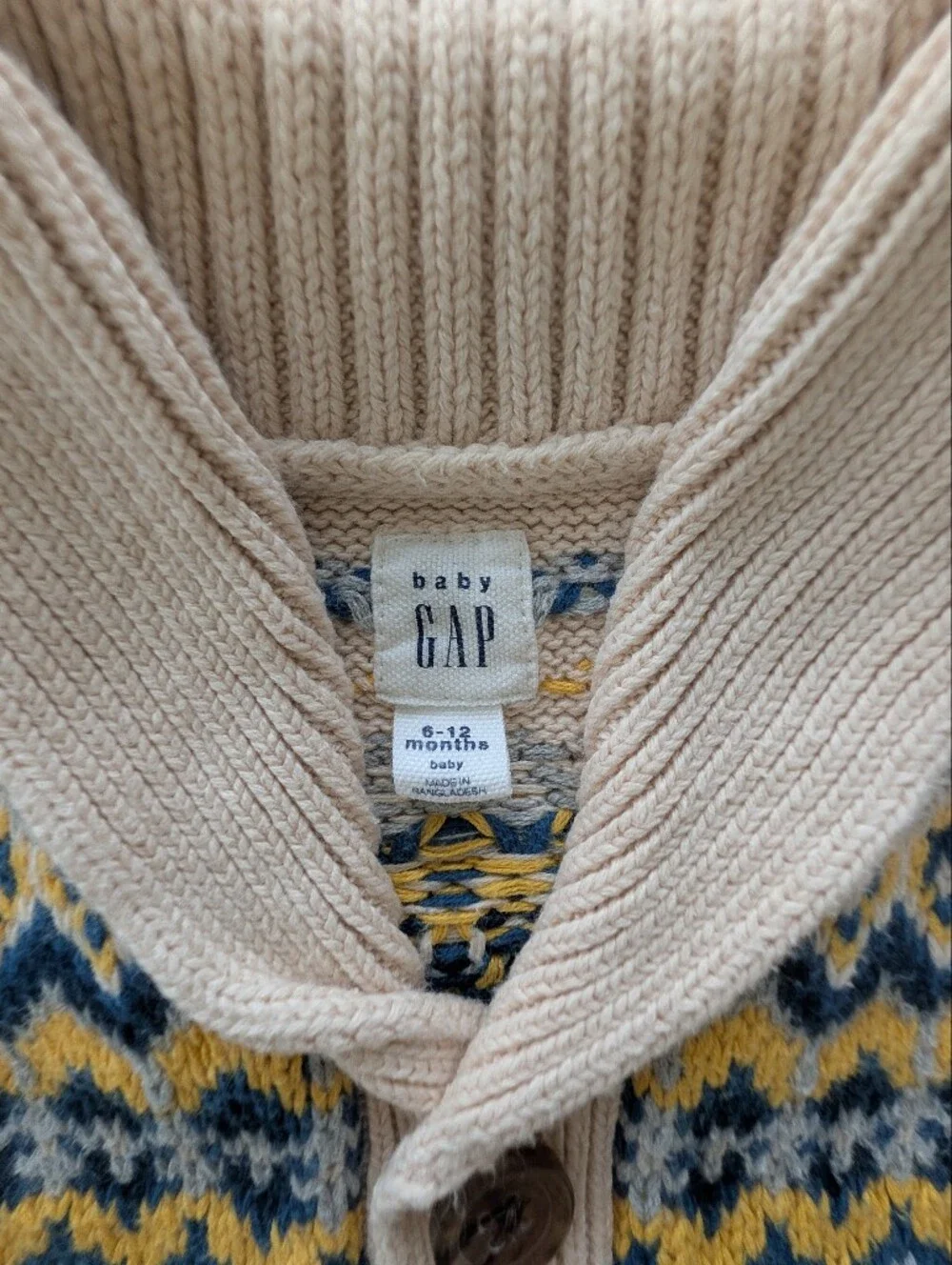 GAP Cream Cardigan